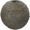 image:imageAquascape Stacked Slate Sphere Fountain 40 Inch Diameter 102 cm Lightweight FiberResin Composite Decorative Water Feature Includes Tubing for Easy Setup 7828940 Dia 102 cm
