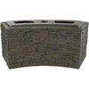 image:imageAquascape Curved Stacked Slate Fountain Wall Base Small  78283