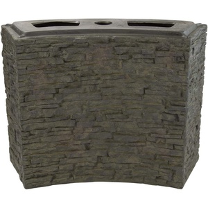 image:imageAquascape Curved Stacked Slate Fountain Wall Base Large  78282