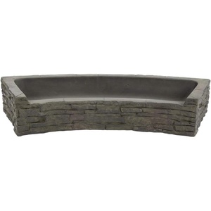 image:imageAquascape FrontSpill Curved Stacked Slate Water Fountain Topper  78284